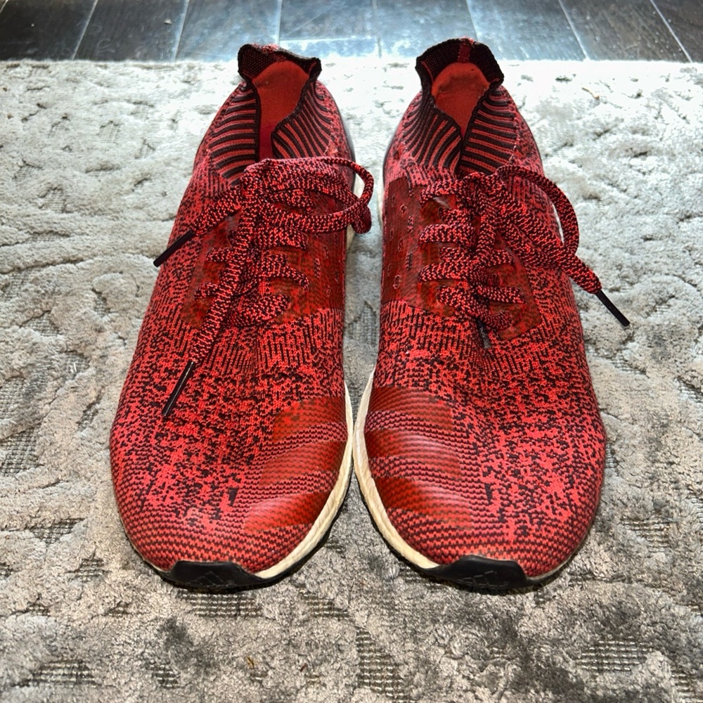 Size 10 - adidas UltraBoost Uncaged Solar Red